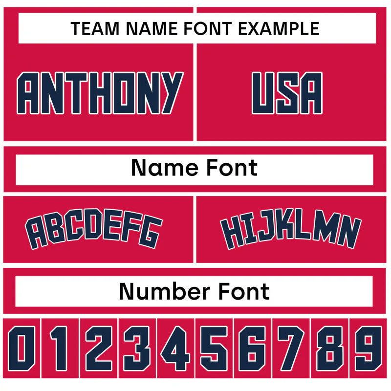 Custom Red Royal Round Neck Rib-Knit Basketball Jersey