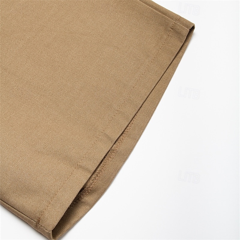 Summer Shorts with Graphic Motorcycle Print, Breathable Comfort