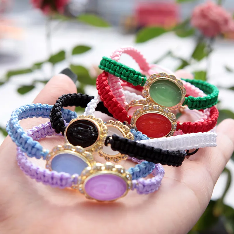 Adjustable Beaded Bracelet.